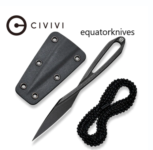 CIVC210012 D-Art Neck Knife Black SW